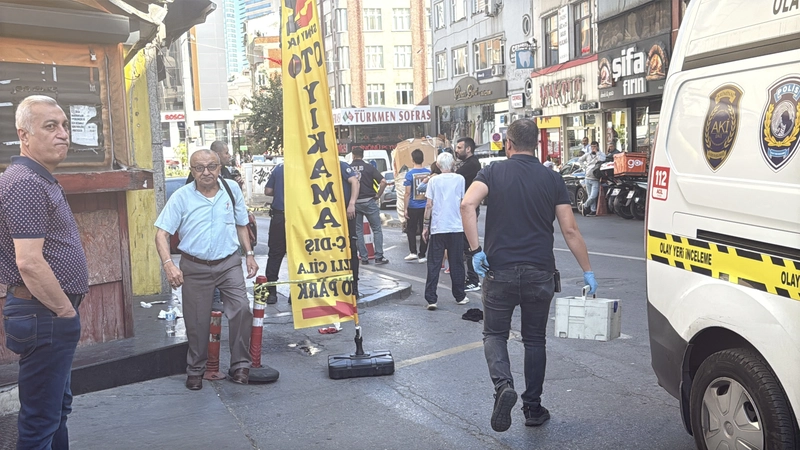 İstanbul - Kağıthane’de avukata silahlı saldırı kamerada