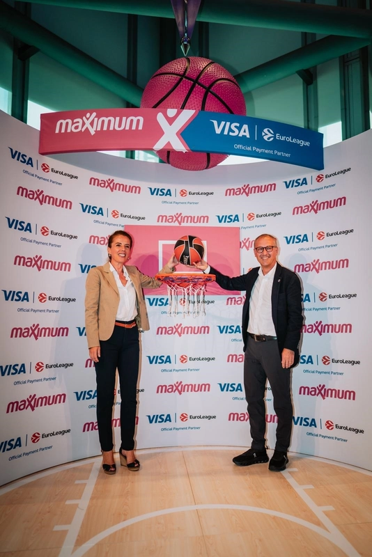 Maximum Kart, Visa iş birliği ile EuroLeague sahalarında