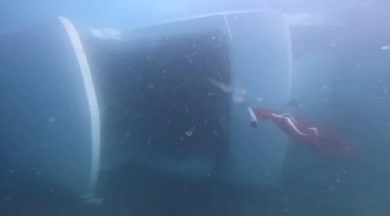 Zonguldak’ta batan lüks yatın su altındaki görüntüleri ortaya çıktı /Video eklendi