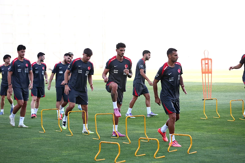A Milli Futbol Takımı, İspanya maçı hazırlıklarına başladı