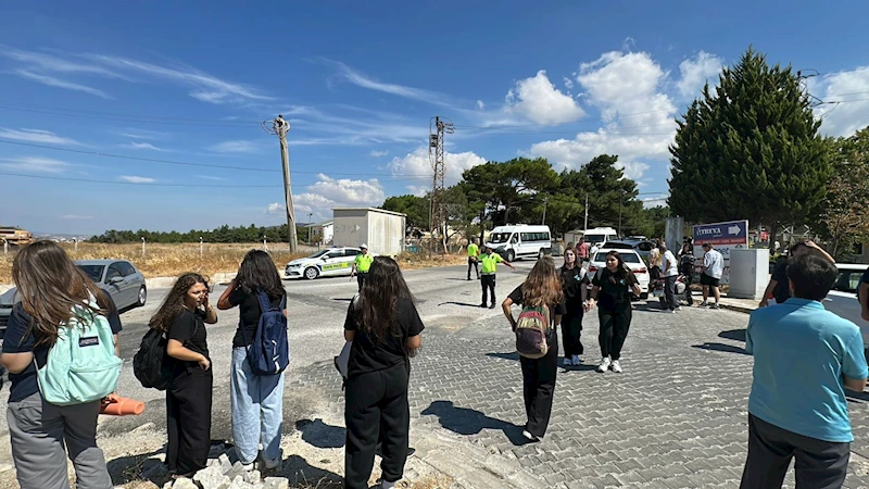 Çanakkale’de orman yangını (2)